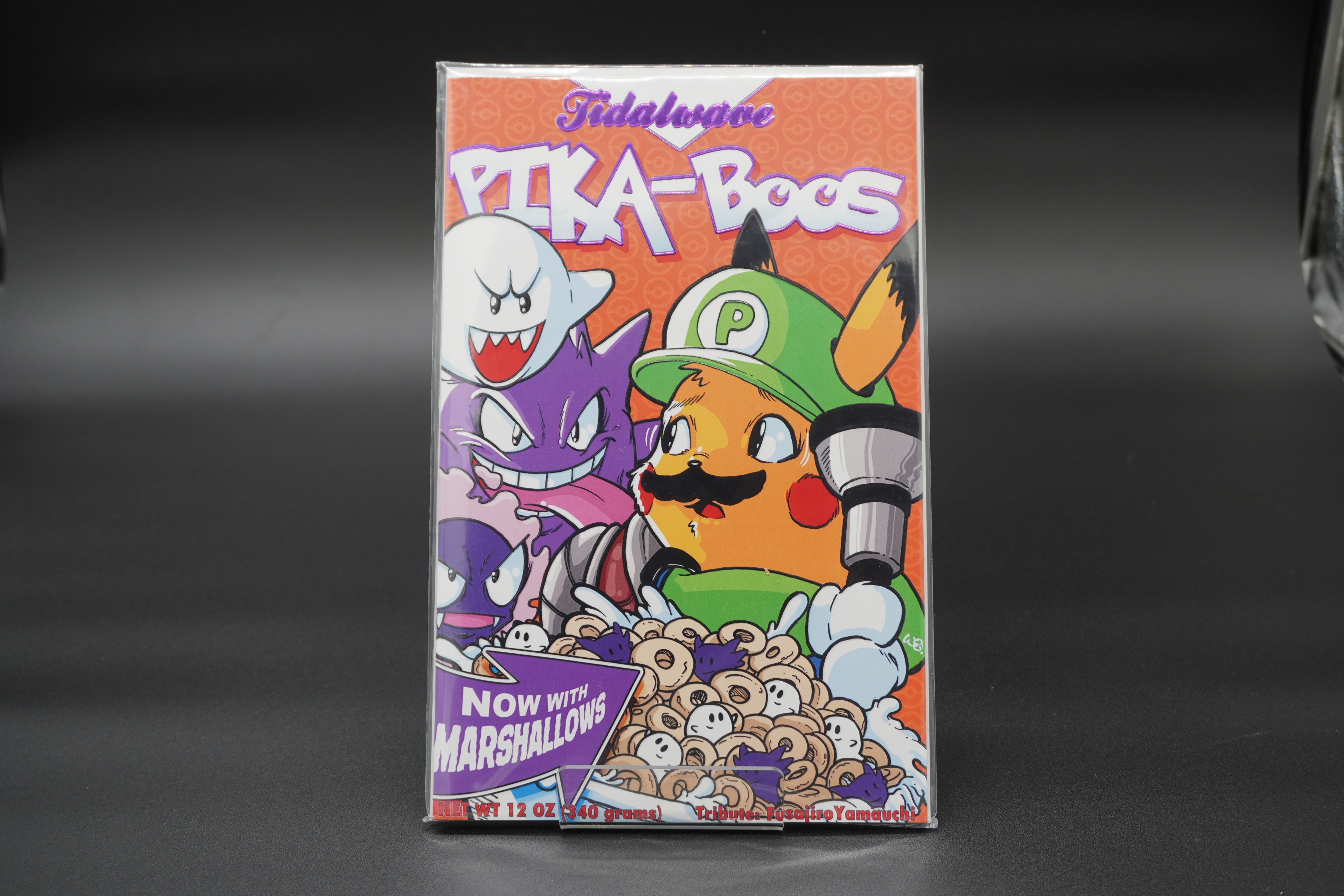 TRIBUTE: "PIKA-BOOS" FUSAJIRO YAMAUCHI LTD 300 EMBOSSED FOIL SIGNED BY ARTIST MATHEW WAITE