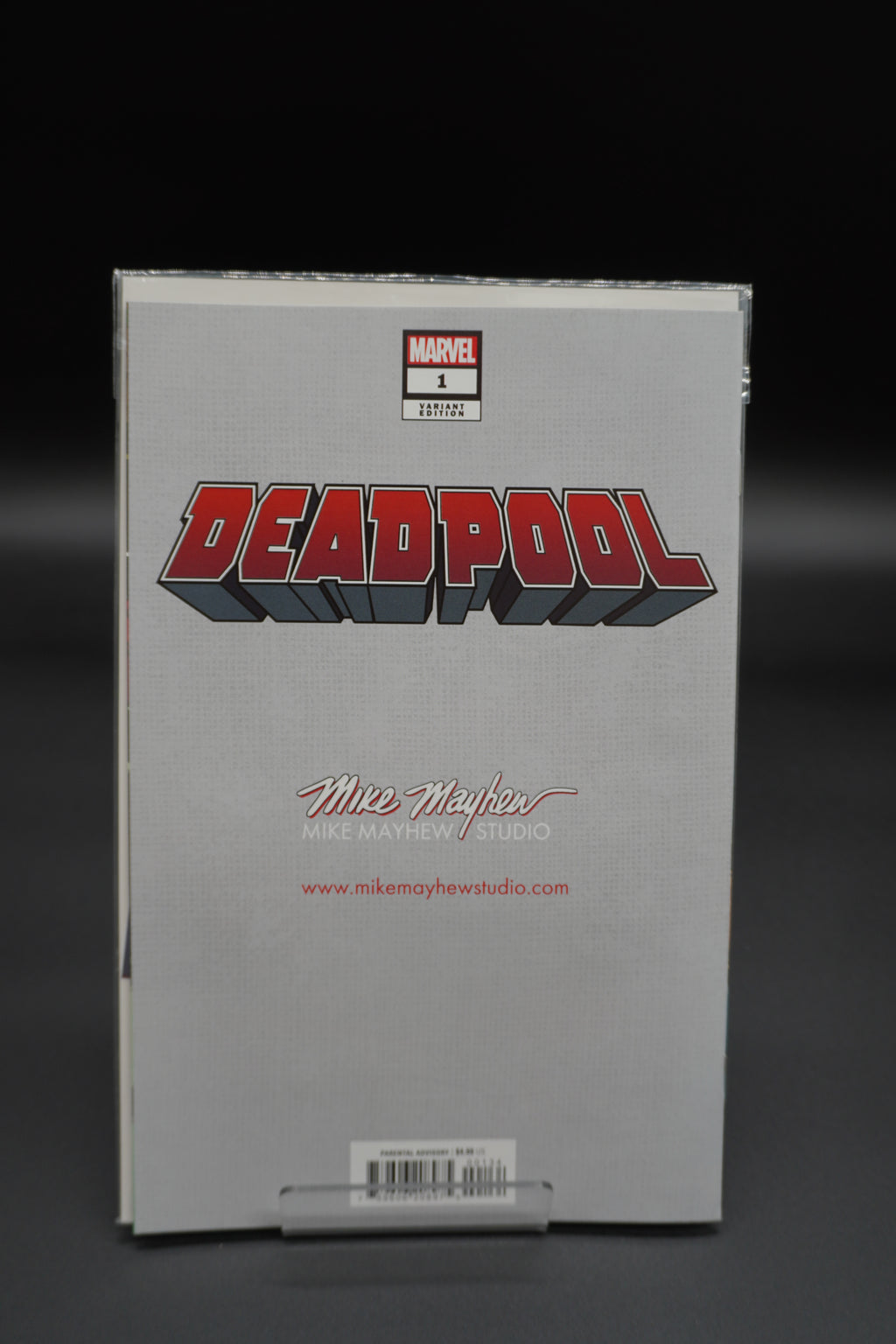 DEADPOOL #1 • MAYHEW TRADE DRESS VARIANT SIGNED BY MAYHEW