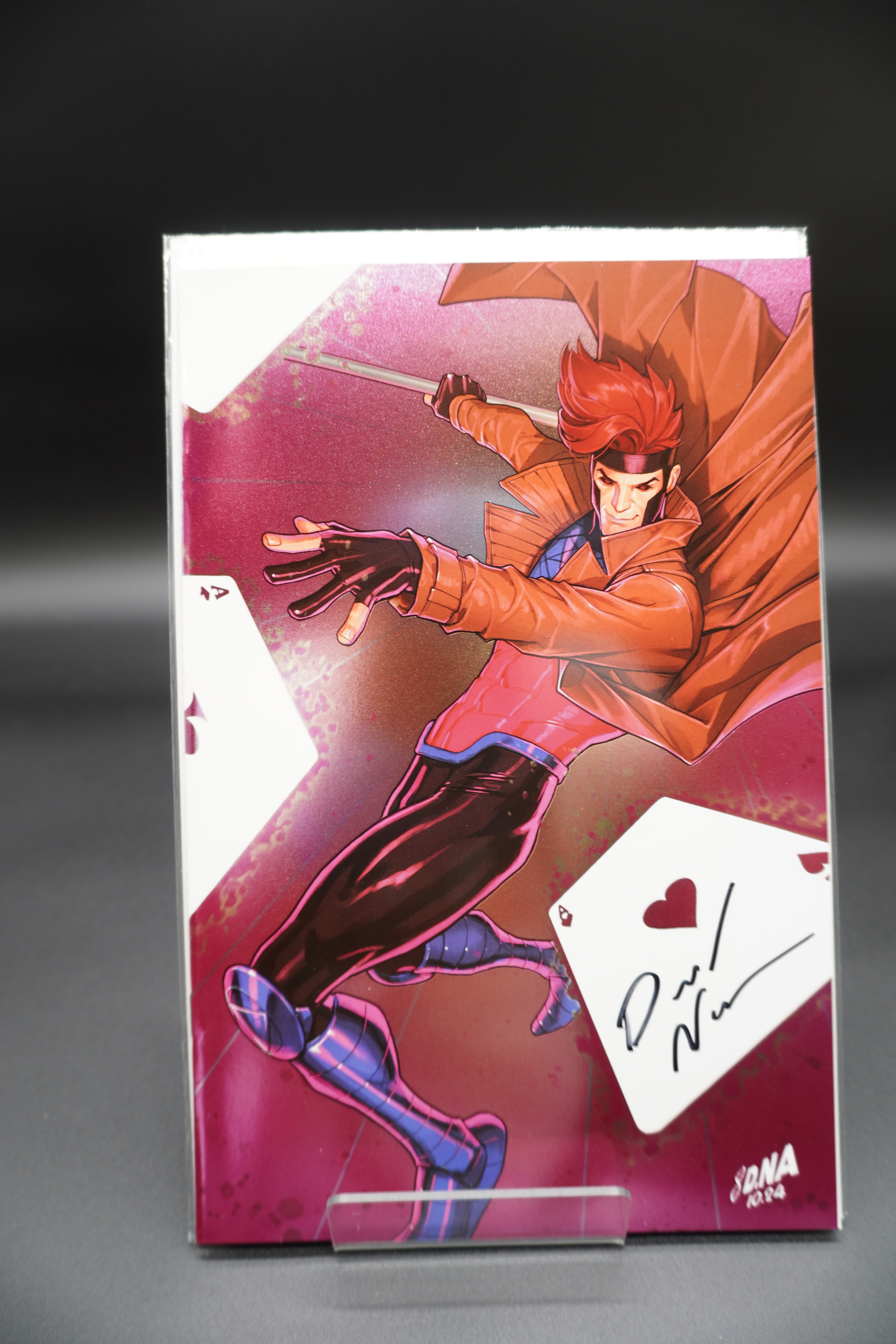 UNCANNY X-MEN #7 FOIL VARIANT SIGNED BY DAVID NAKAYAMA W/COA