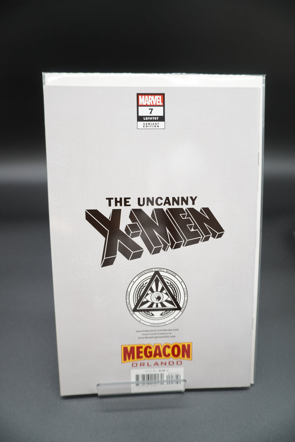UNCANNY X-MEN #7 FOIL VARIANT SIGNED BY DAVID NAKAYAMA W/COA