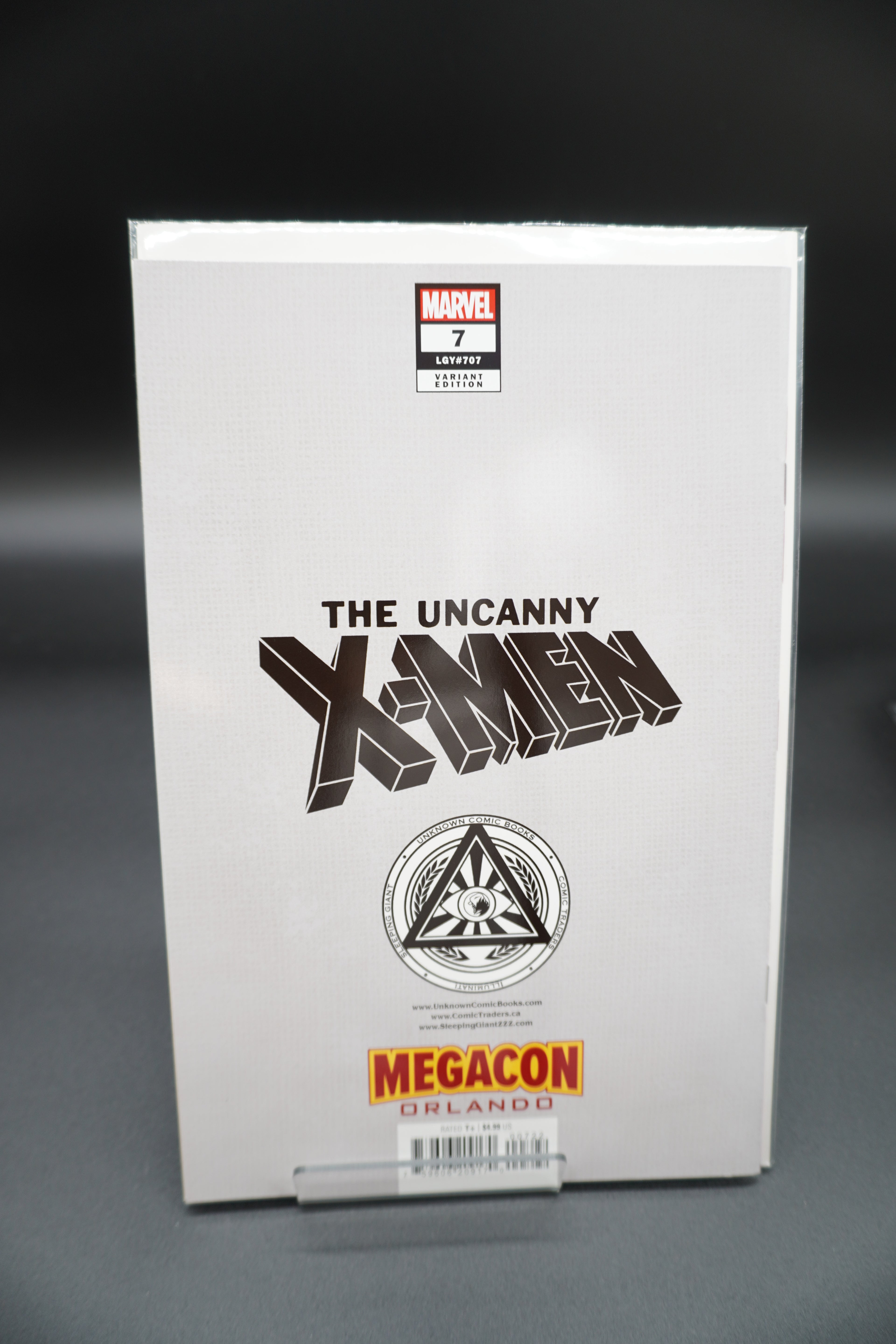 UNCANNY X-MEN #7 FOIL VARIANT SIGNED BY DAVID NAKAYAMA W/COA