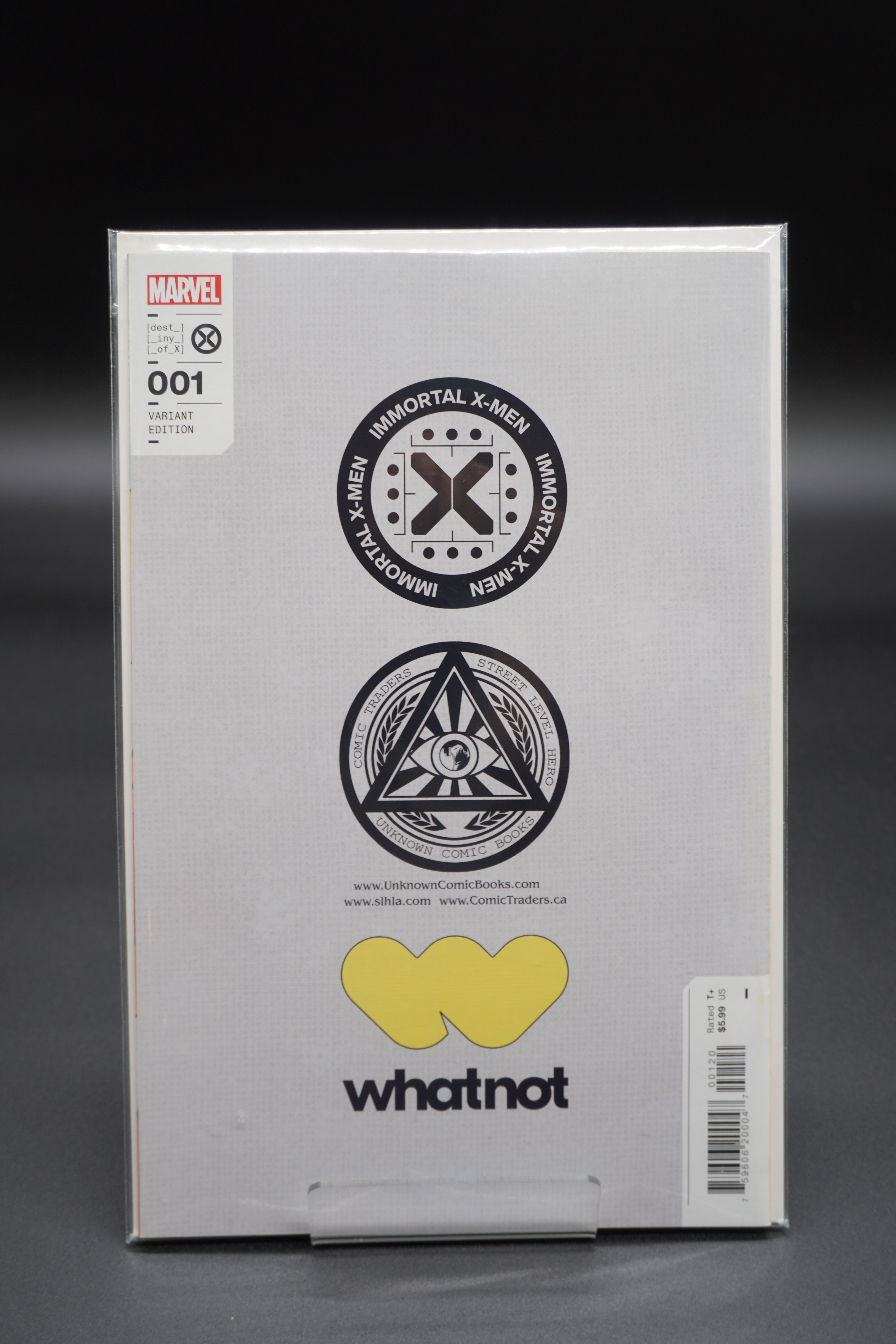 IMMORTAL X-MEN #1 DAVID NAKAYAMA EXCLUSIVE VIRGIN COLOR BLEED VARIANT SIGNED BY DAVID NAKAYAMA
