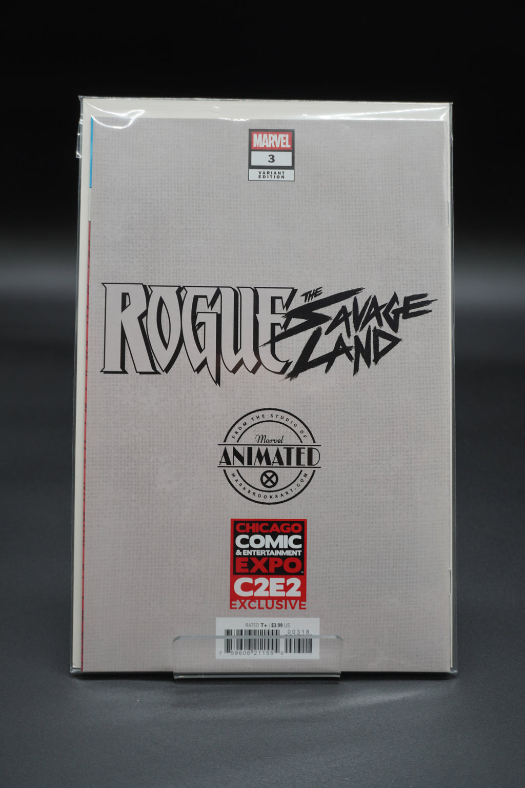 ROGUE: THE SAVAGE LAND #3 SIGNED MARK BROOKS C2E2 EXCLUSIVE STORM VARIANT