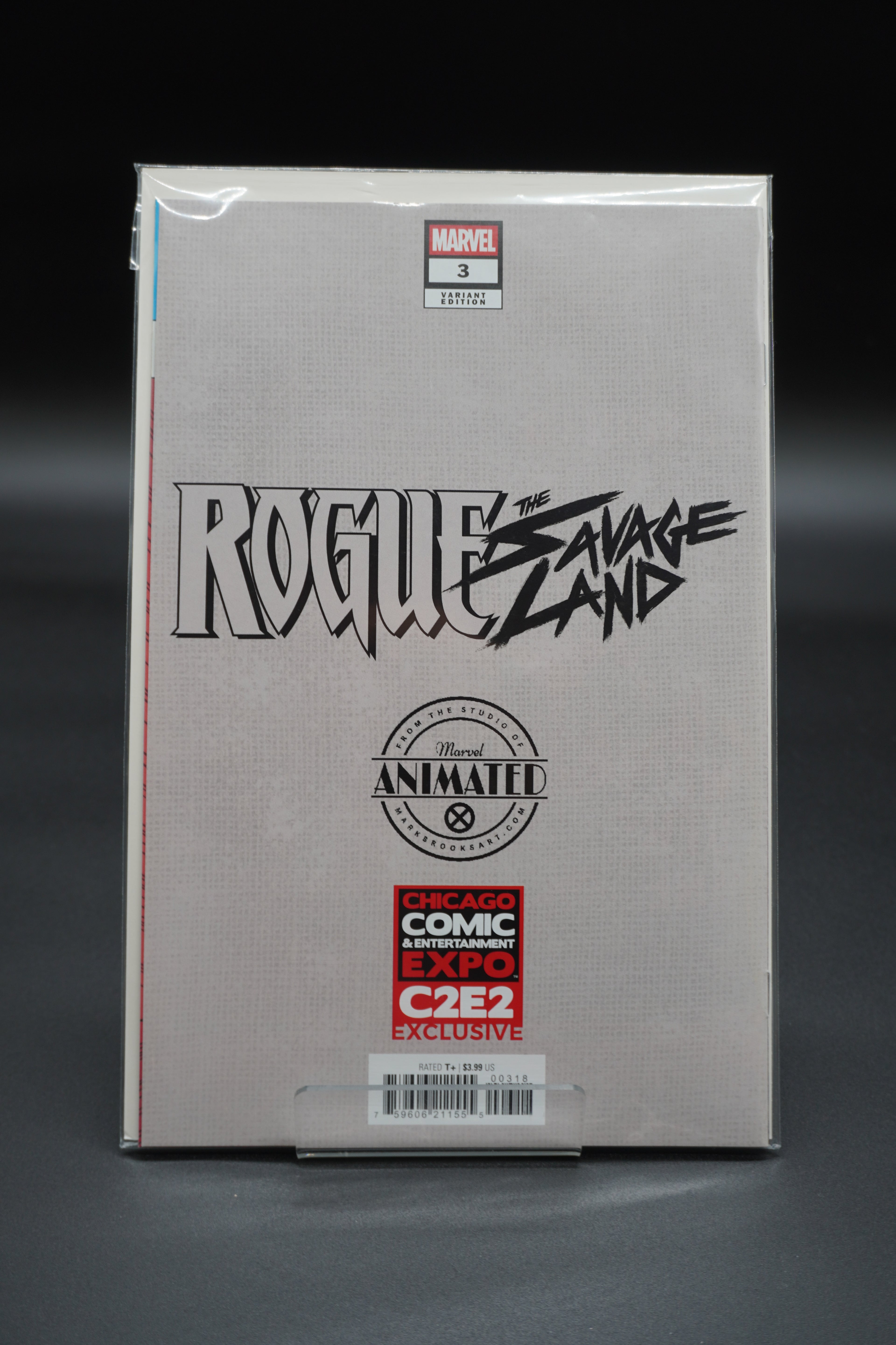 ROGUE: THE SAVAGE LAND #3 SIGNED MARK BROOKS C2E2 EXCLUSIVE STORM VARIANT