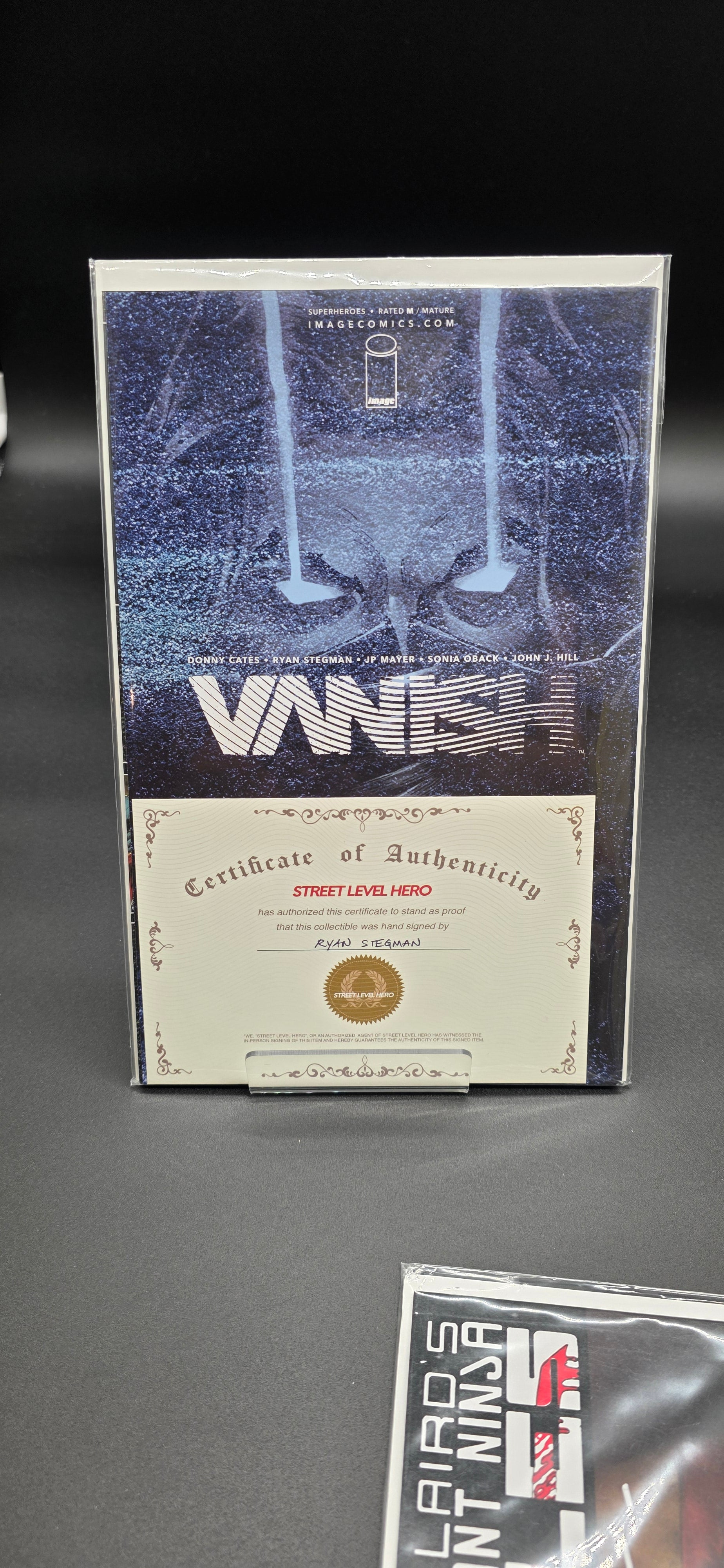 VANISH #5 SIGNED BY RYAN STEGMAN W COA