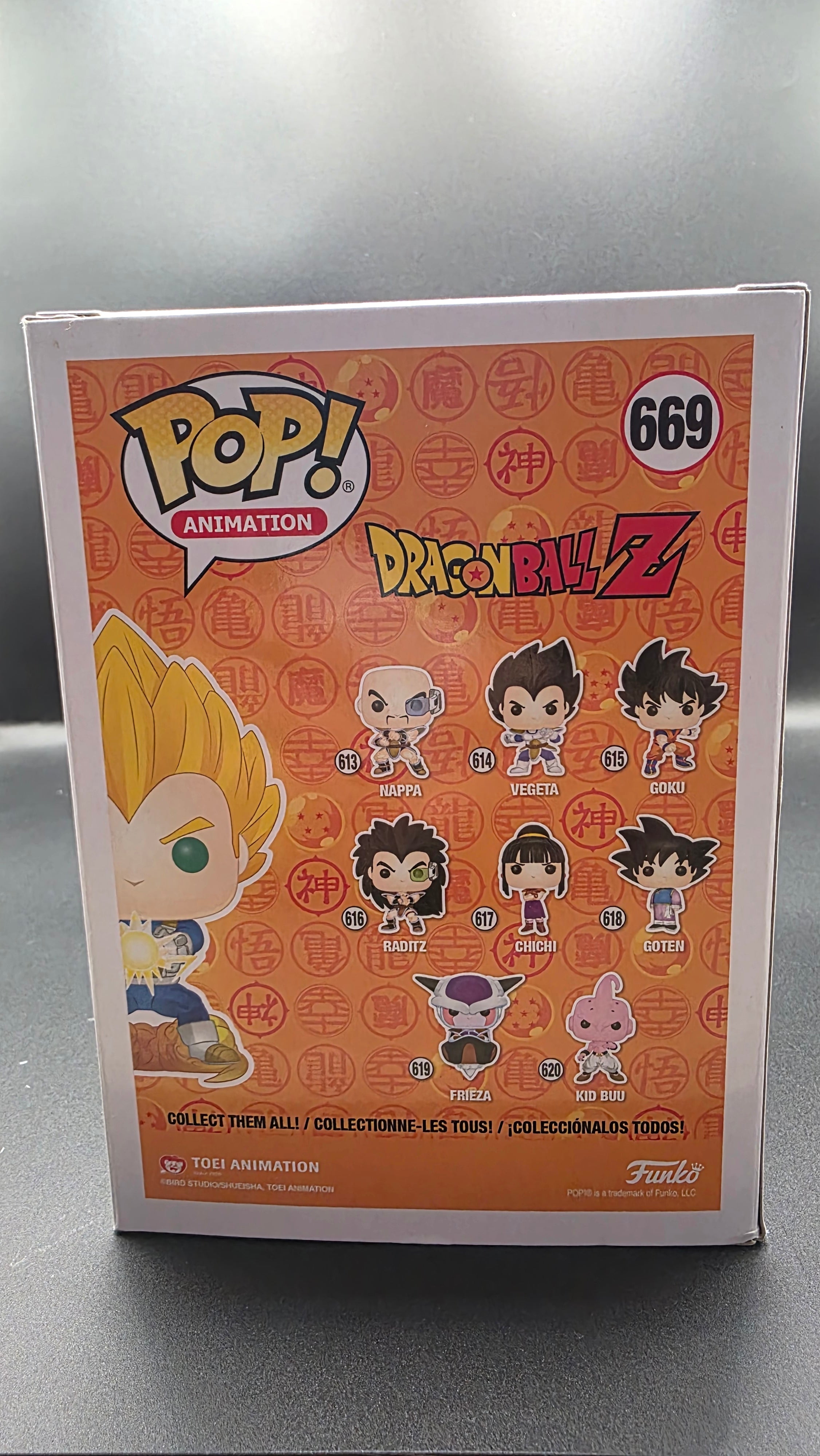 DragonBall Z Vegeta Final Flash Fall Convention LE