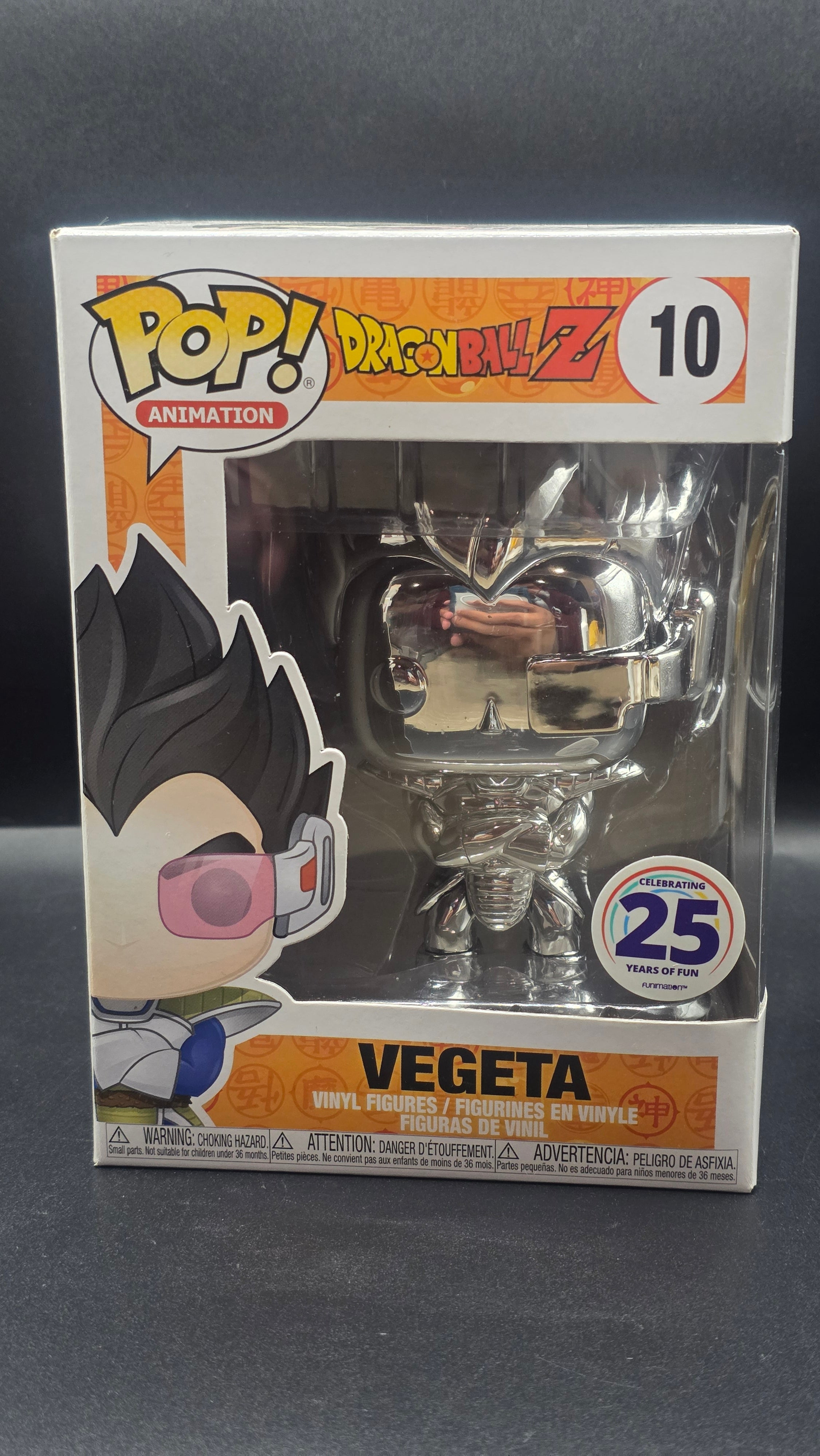 DragonBall Z Vegeta Chrome Funko Pop