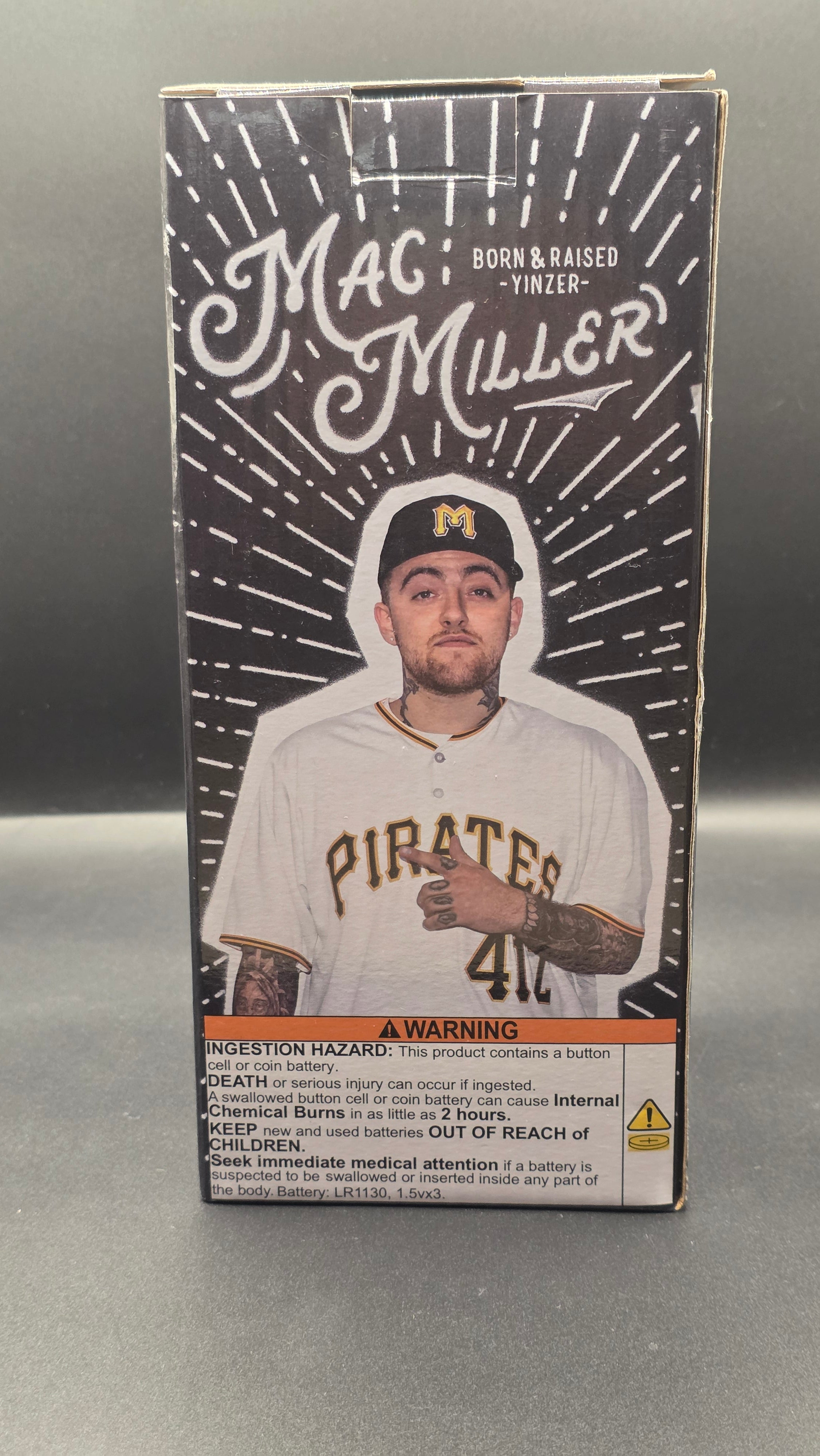 Mac Miller Pittsburgh Pirates Bobblehead
