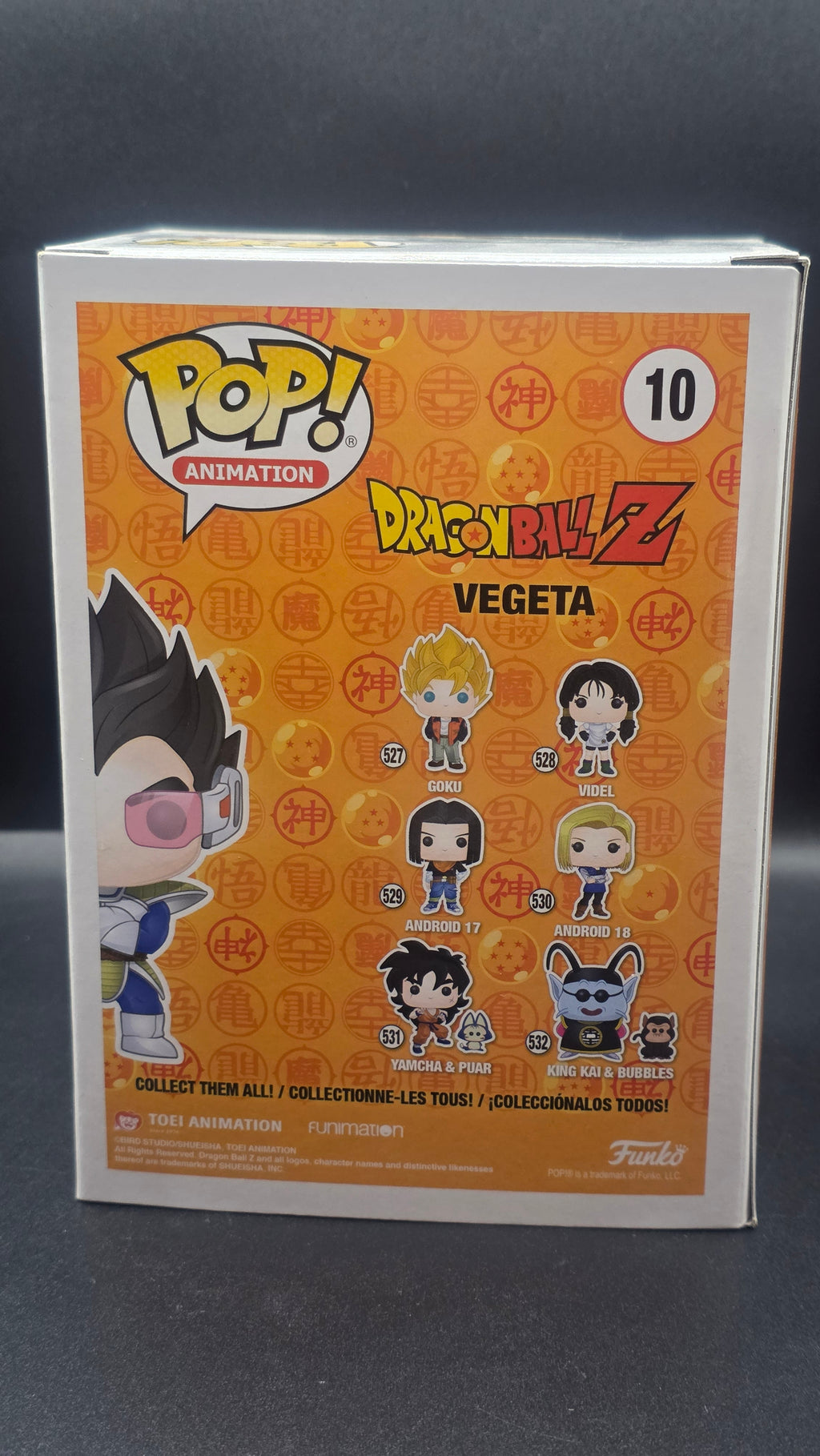 DragonBall Z Vegeta Chrome Funko Pop