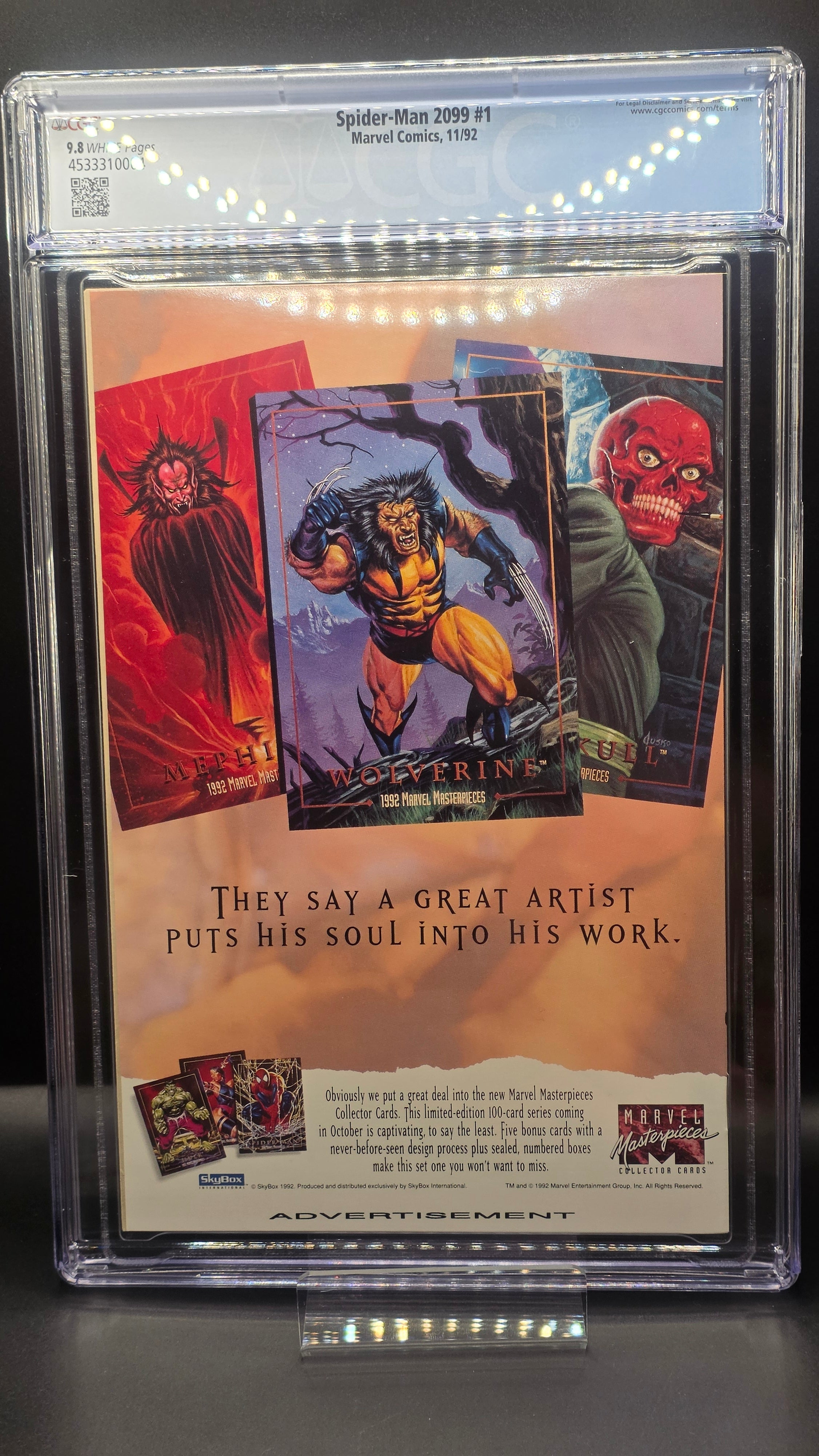 CGC Spider-Man 2099 #1