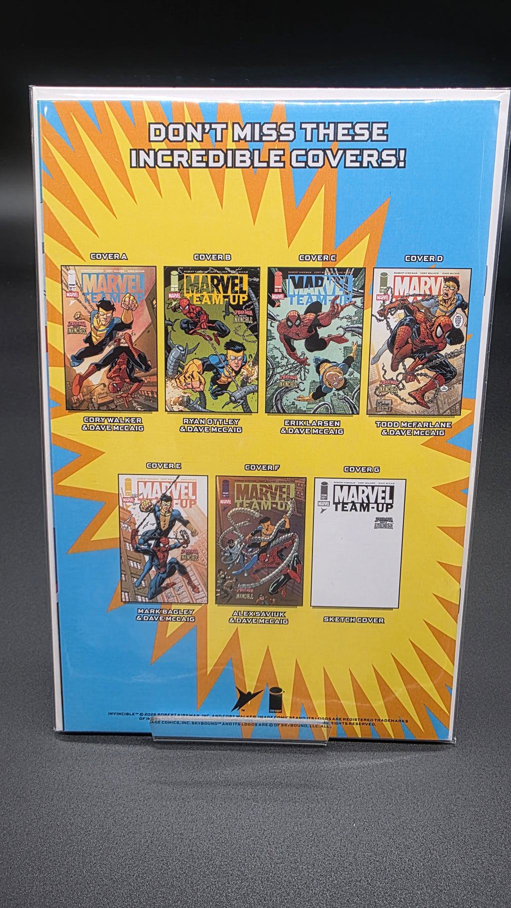 MARVEL TEAM UP #14 SIGNED BY RYAN OTTLEY W/COA