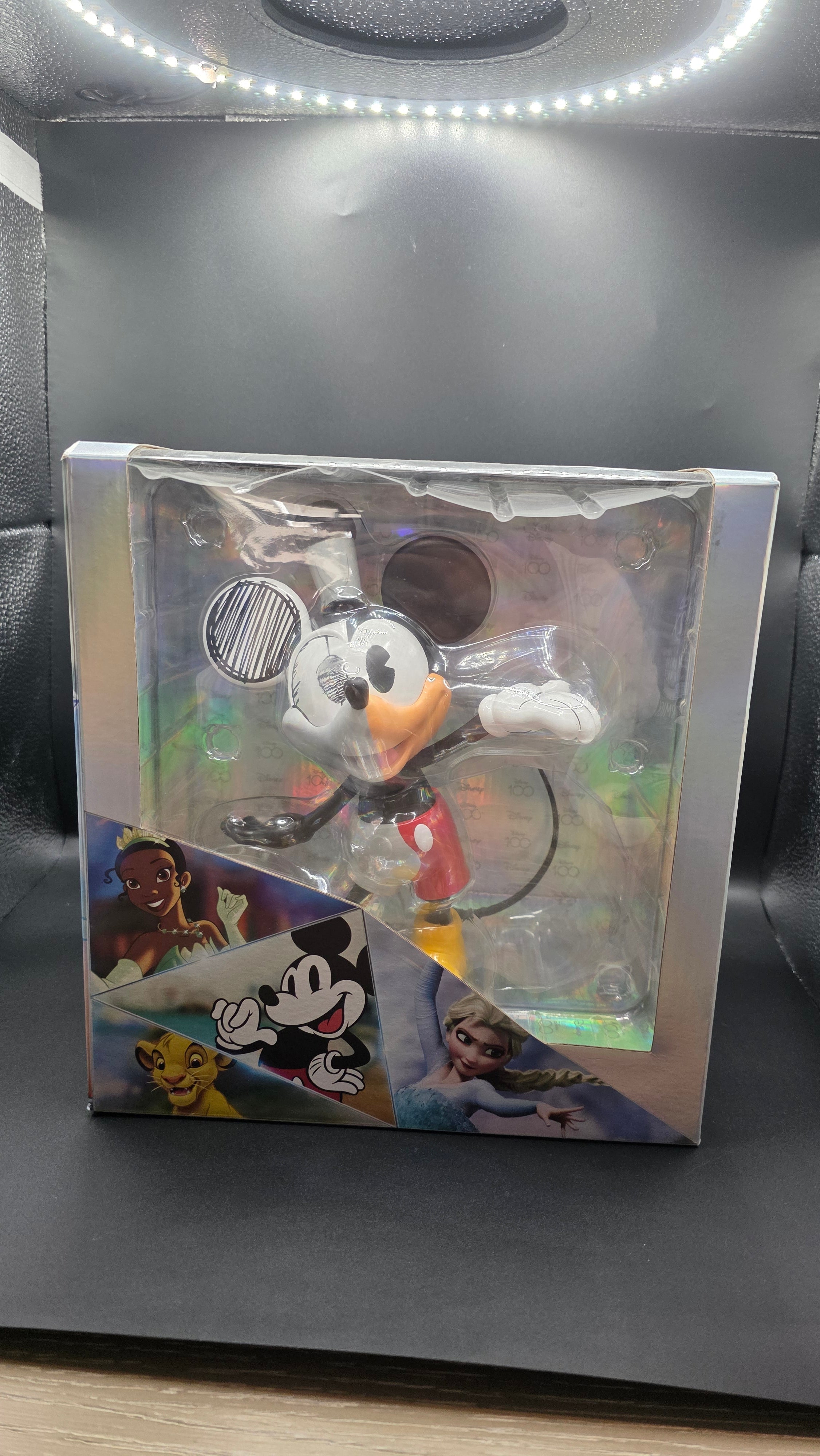 NECA Disney 100 Kidrobot 8” Mickey Mouse Through the Years Vinyl Art Figure.