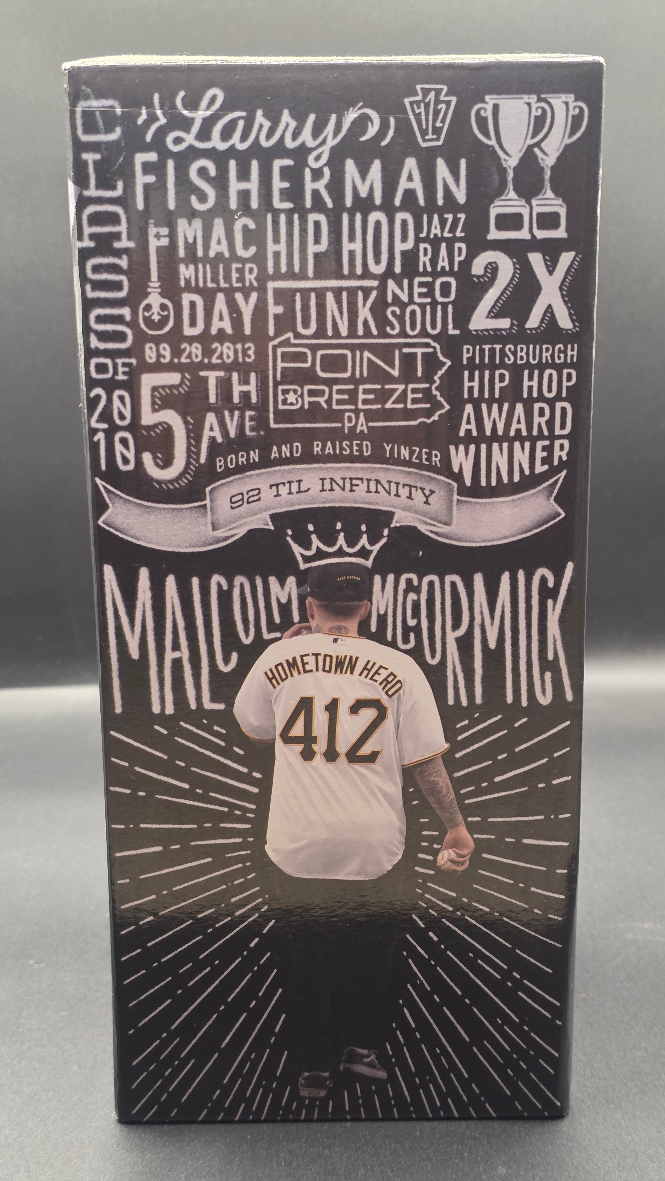 Mac Miller Pittsburgh Pirates Bobblehead