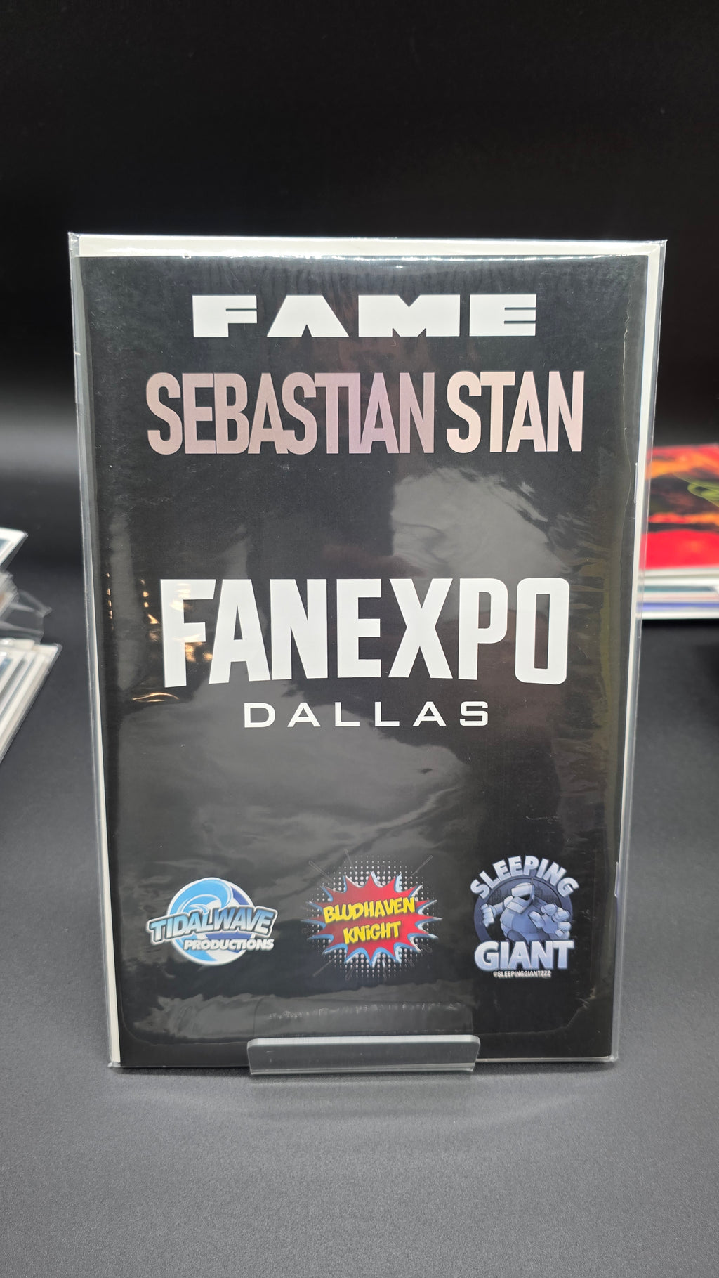 FAME: SEBASTIAN STAN SENTRY COVER PUBLISHED BY TIDAL WAVE PRODUCTIONS SIGNED BY ZAVALA #10 OUT OF #50.
