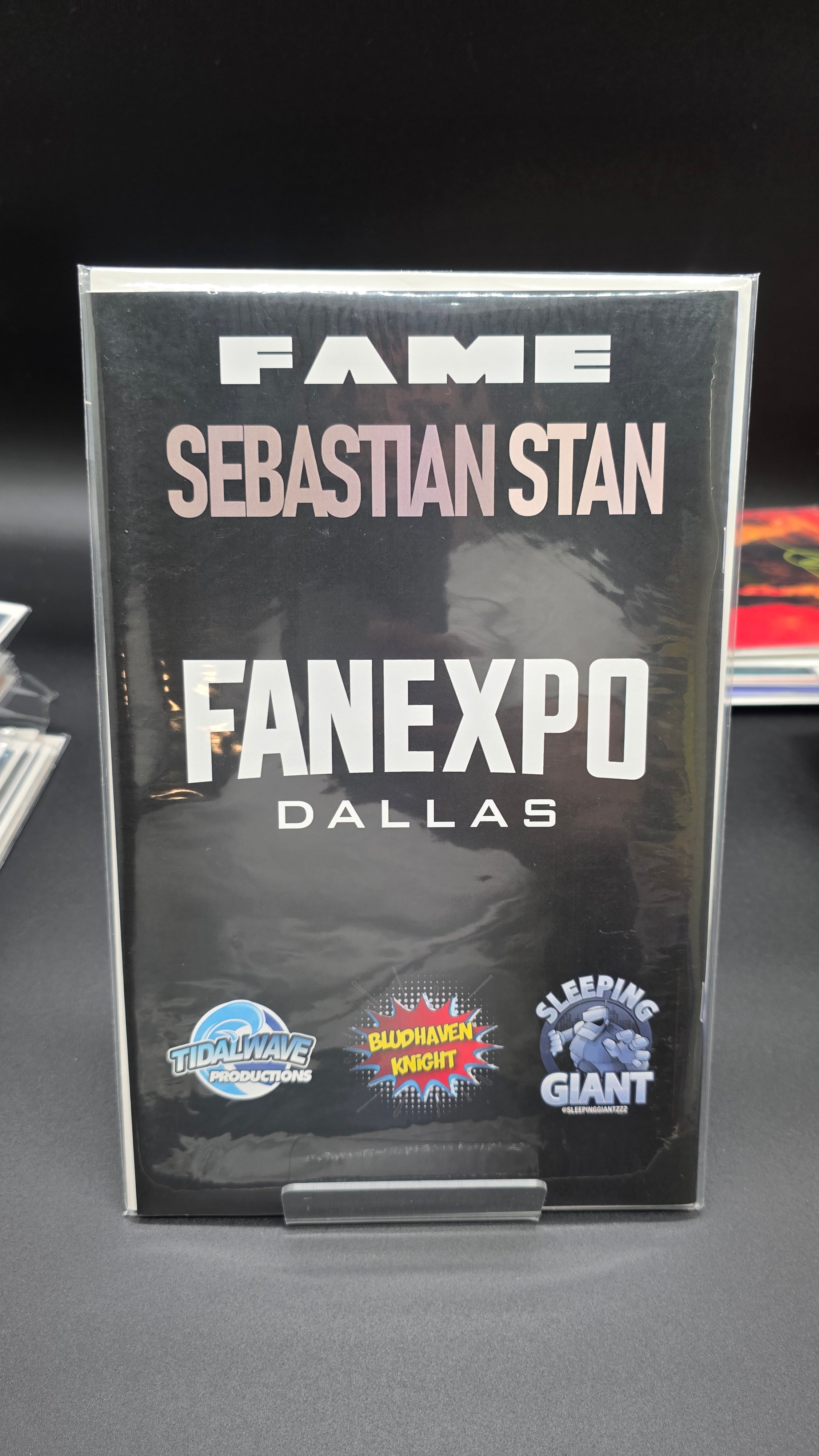 FAME: SEBASTIAN STAN SENTRY COVER PUBLISHED BY TIDAL WAVE PRODUCTIONS SIGNED BY ZAVALA #10 OUT OF #50.