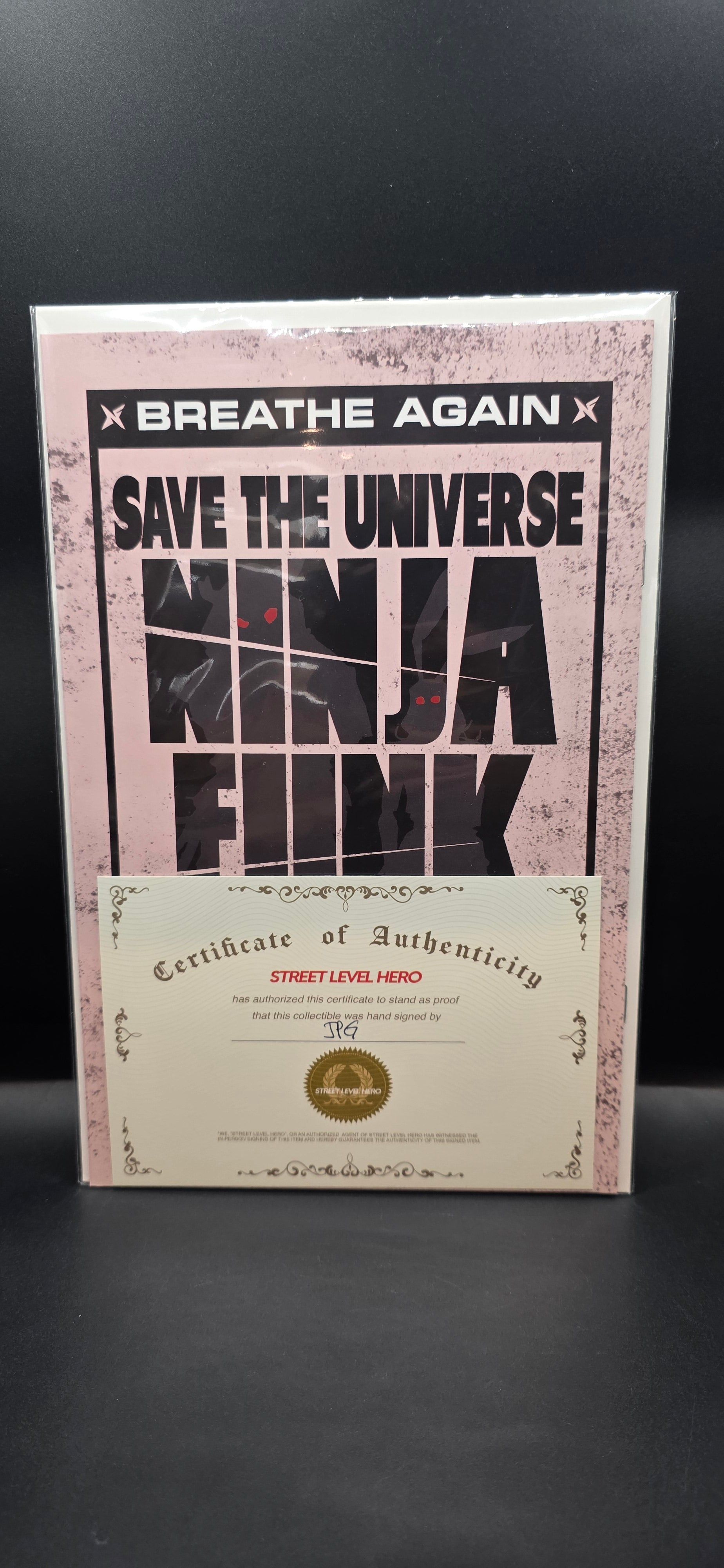 NINJA FUNK #2 SIGNED BY JPG W/ COA