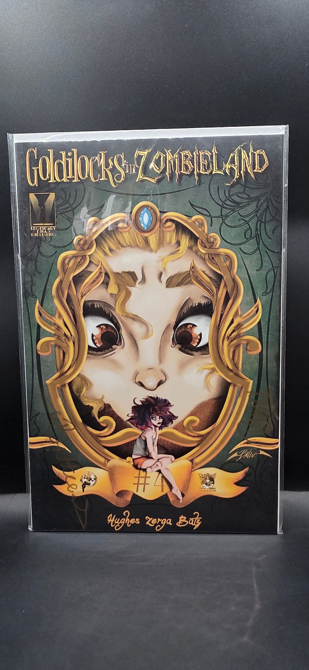 GOLDILOCKS IN ZOMBIELAND #4 SIGNATURES ISSUE 4 ARTIST SIGNED SERIES W/ COA