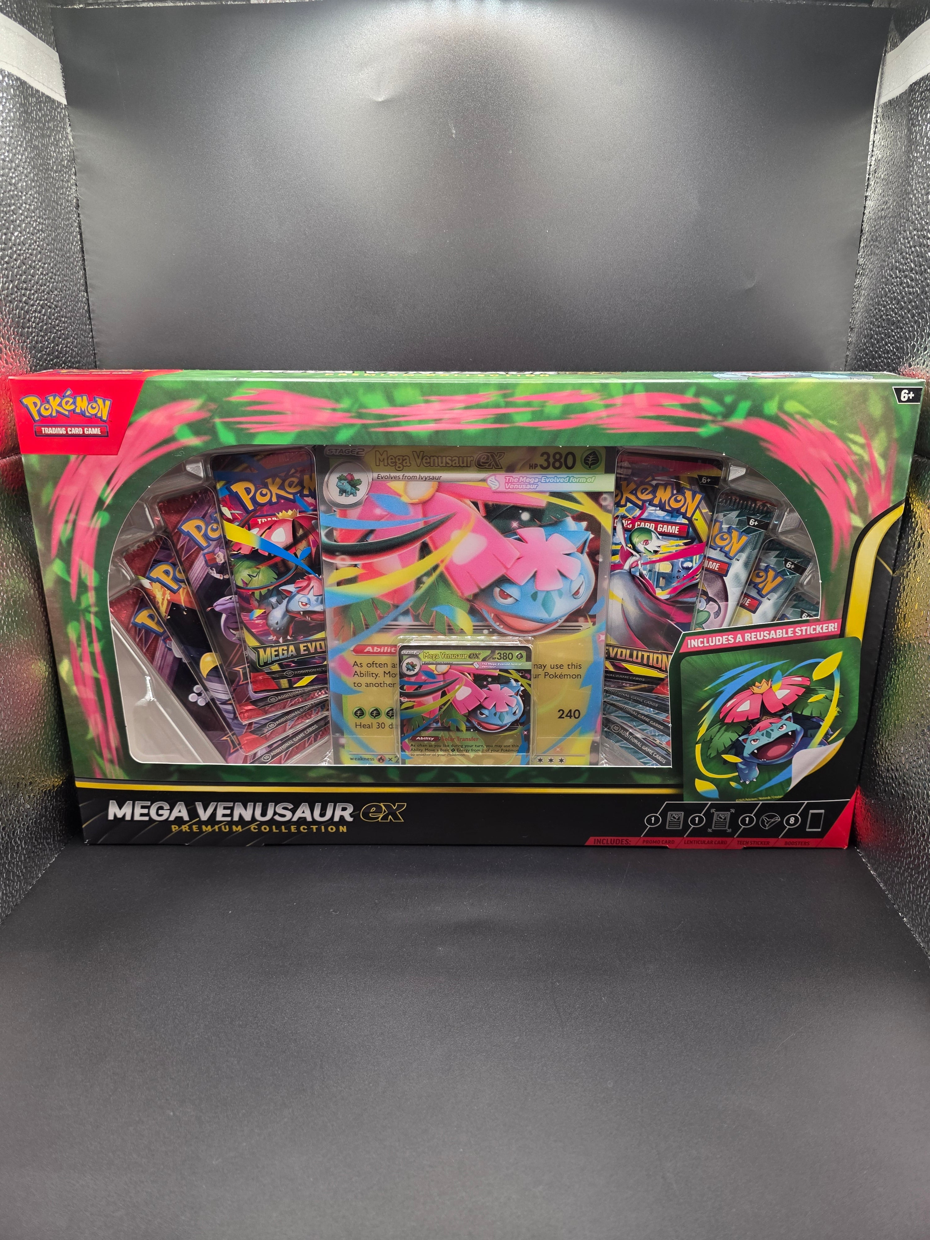 MEGA VENUSAUR EX Premium Collection box
