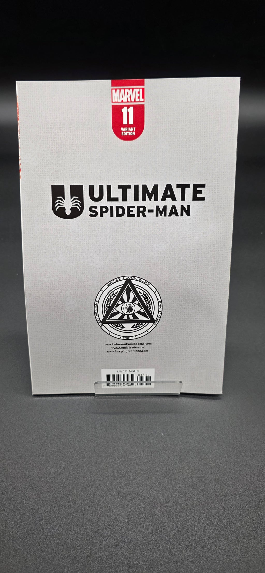 ULTIMATE SPIDER-MAN #11 SIGNED BY KAARE ANDREWS W/ COA