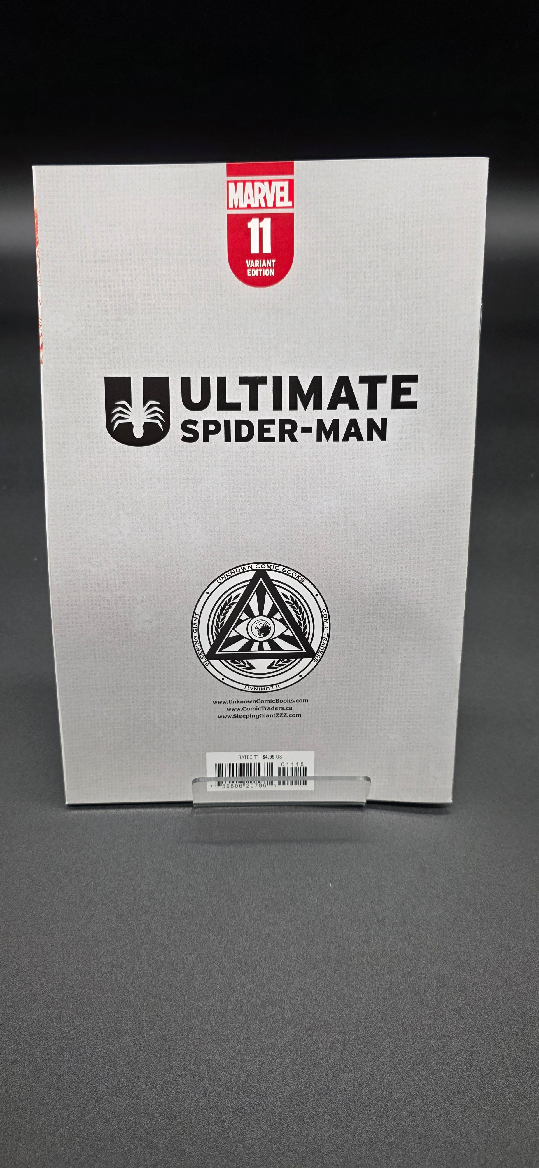 ULTIMATE SPIDER-MAN #11 SIGNED BY KAARE ANDREWS W/ COA