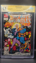 INFINITY GAUNTLET #6 CBCS GRADED SIGNED BY JIM STARLIN