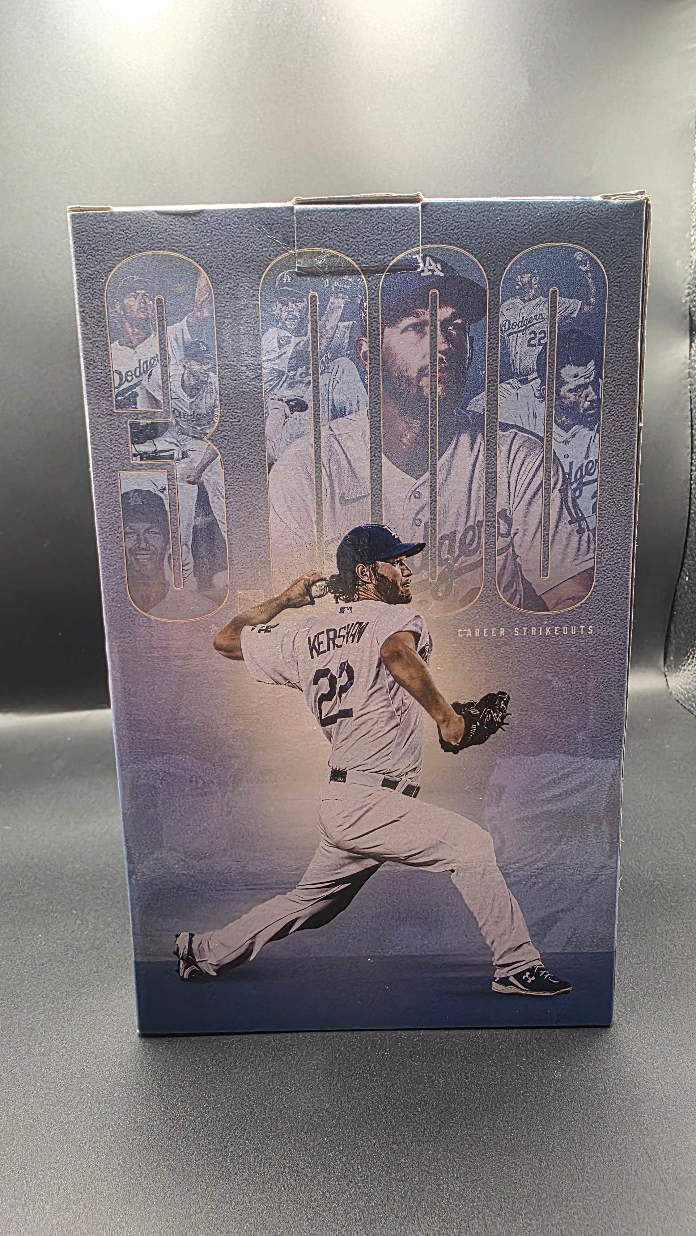 World Series Champion Clayton Kershaw 3000k Bobblehead