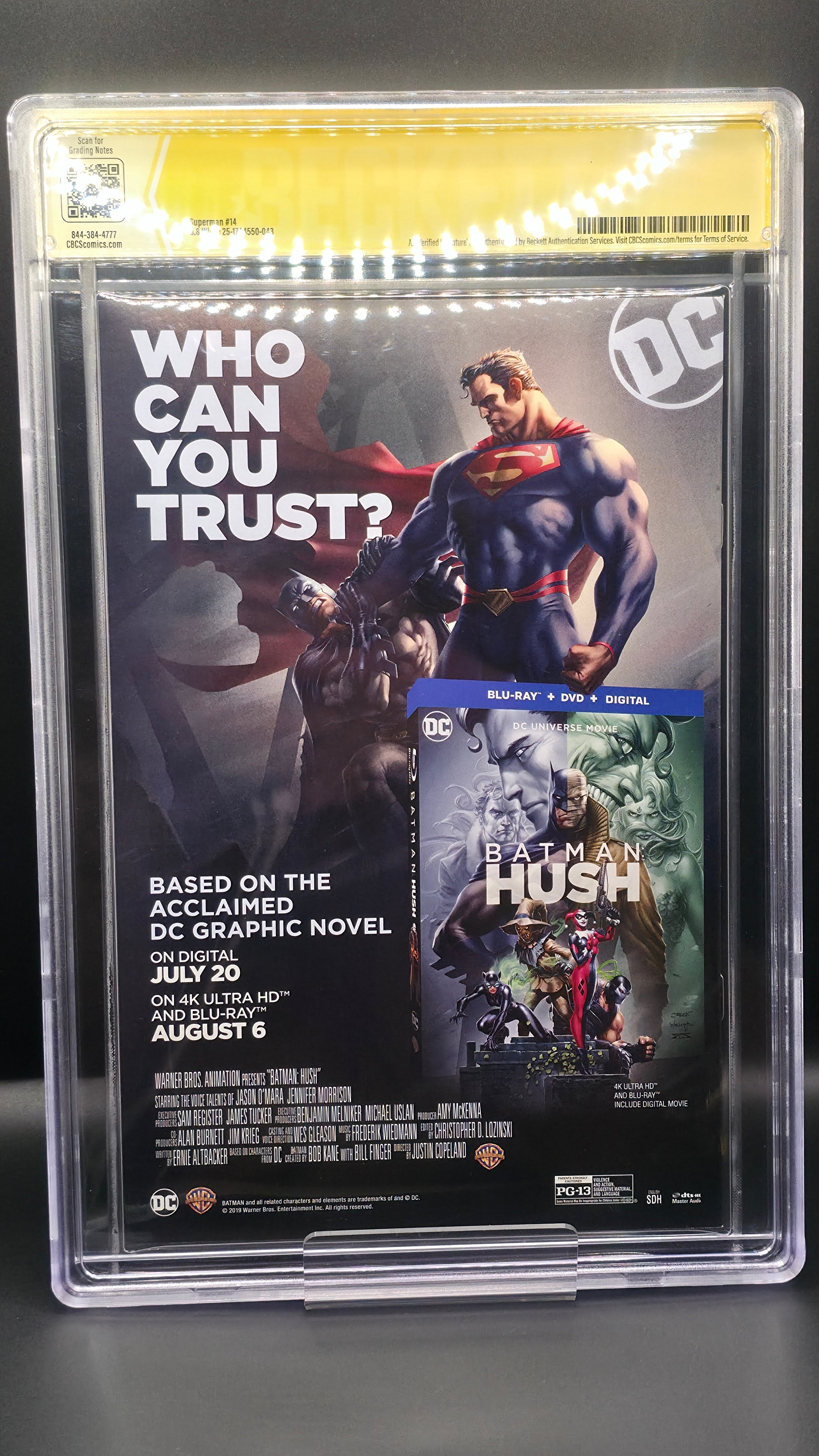 Superman #14 "Recalled Variant" Signed by Adam Hughes